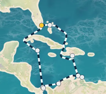 12 Night Miami to Miami cruise