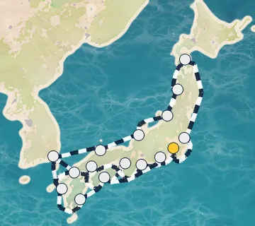 24 Night Tokyo to Tokyo cruise