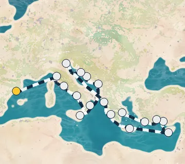 21 Night Barcelona to Athens cruise