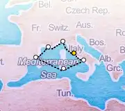 7 Night Rome to Rome cruise