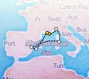7 Night Toulon to Marseille cruise