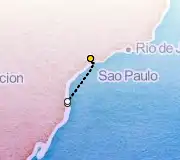 3 Night Sao Paolo to Sao Paolo cruise
