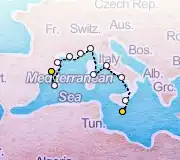 10 Night Valletta to Barcelona cruise