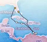 10 Night Miami to Tampa cruise