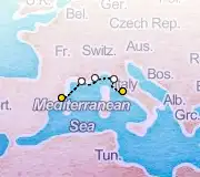 7 Night Barcelona to Rome cruise