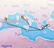10 Night Rome to Barcelona cruise