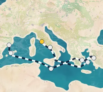 10 Night Rome to Barcelona cruise