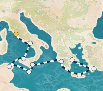 9 Night Rome to Athens cruise
