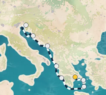 7 Night Athens to Trieste cruise
