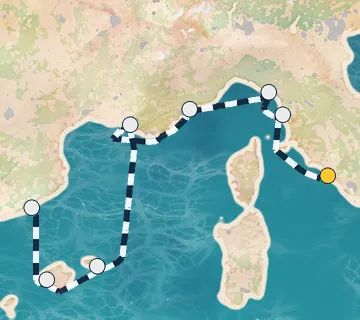 10 Night Rome to Barcelona cruise