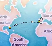 24 Night Miami to Lisbon cruise