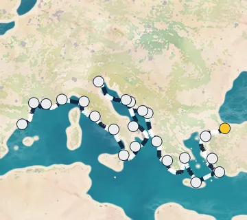 28 Night Istanbul to Barcelona cruise
