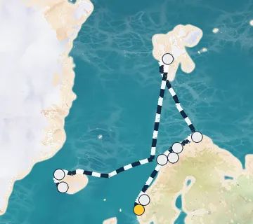 14 Night Bergen to Reykjavik cruise