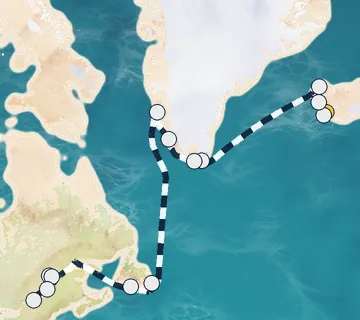 18 Night Reykjavik to Montreal cruise