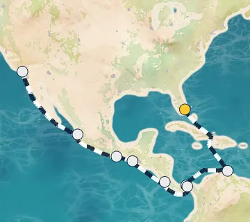 16 Night Ft. Lauderdale to Los Angeles cruise