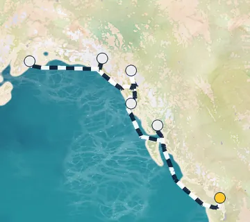 7 Night Vancouver to Seward cruise