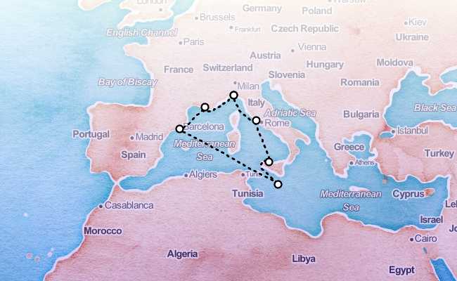 April 6th, 2025 - Cruise from Portofino on the MSC World Europa