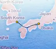 2 Night Busan to Kobe cruise