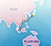 14 Night Osaka to Singapore cruise