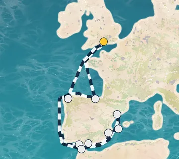 14 Night London to London cruise