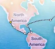 26 Night Los Angeles to London cruise