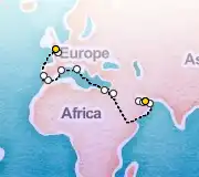 25 Night Dubai to London cruise