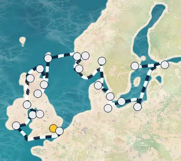 28 Night Greenwich to Stockholm cruise