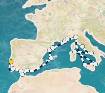 17 Night Lisbon to Rome cruise
