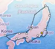 14 Night Tokyo to Tokyo cruise