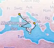 7 Night Savona to Taranto cruise