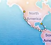 23 Night Vancouver to Ft. Lauderdale cruise