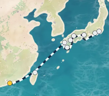 14 Night Hong Kong to Tokyo cruise