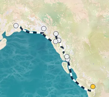 7 Night Vancouver to Whittier cruise