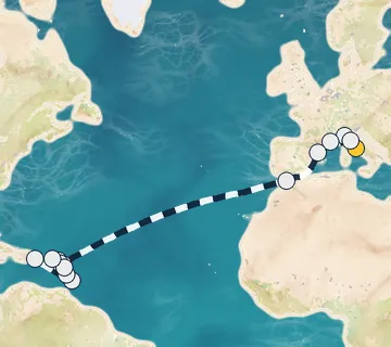 25 Night Rome to La Romana cruise