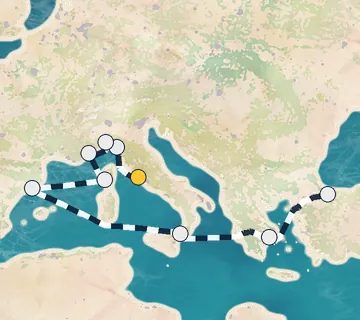 14 Night Rome to Istanbul cruise