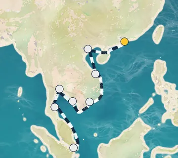 14 Night Hong Kong to Singapore cruise