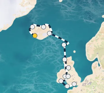 12 Night Reykjavik to London cruise