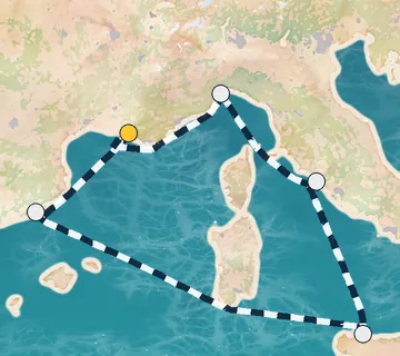 6 Night Marseille to Marseille cruise