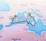 10 Night Rome to Barcelona cruise