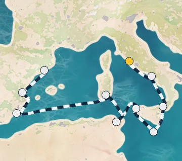 10 Night Rome to Barcelona cruise
