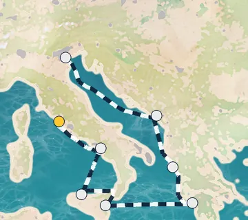 9 Night Rome to Venice cruise
