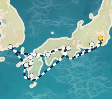 14 Night Tokyo to Tokyo cruise