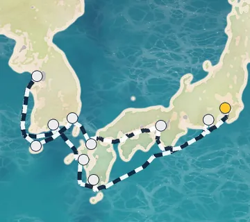 15 Night Tokyo to Tokyo cruise