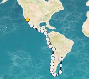 36 Night San Diego to Buenos Aires cruise