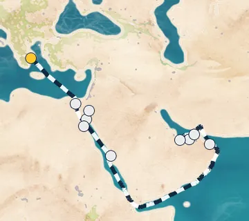 21 Night Athens to Dubai cruise