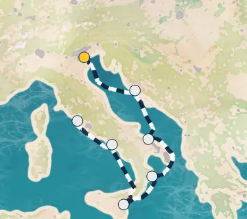 7 Night Venice to Rome cruise