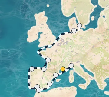 14 Night Marseille to Copenhagen cruise