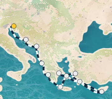 11 Night Trieste to Athens cruise
