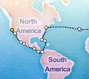 40 Night Rome to San Francisco cruise