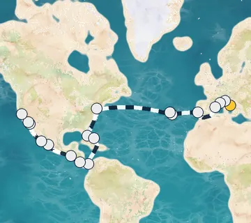 40 Night Rome to San Francisco cruise